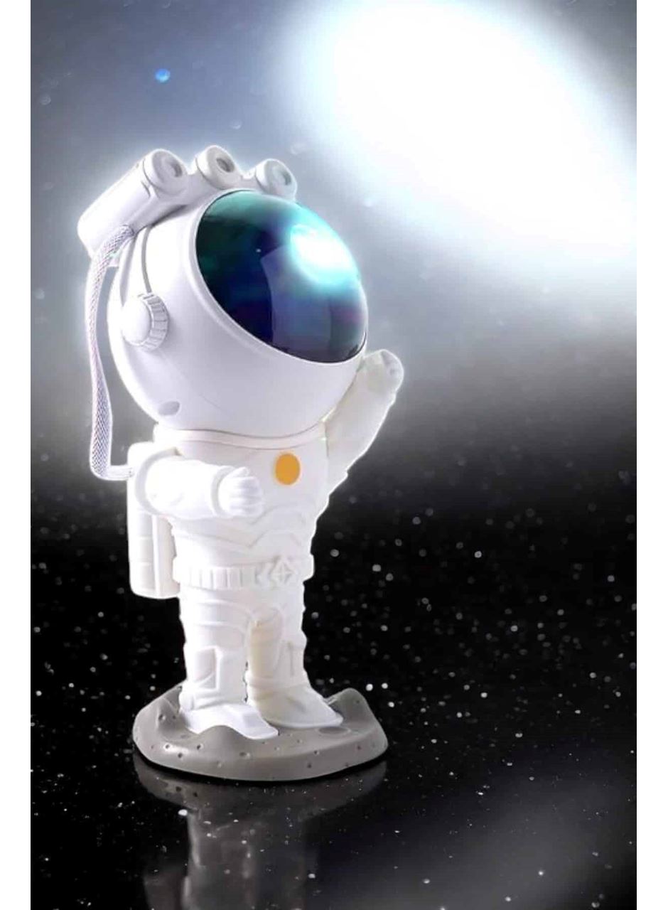 Astronot Bluetooth Hoparlör Gökyüzü Projektör Gece Lambası