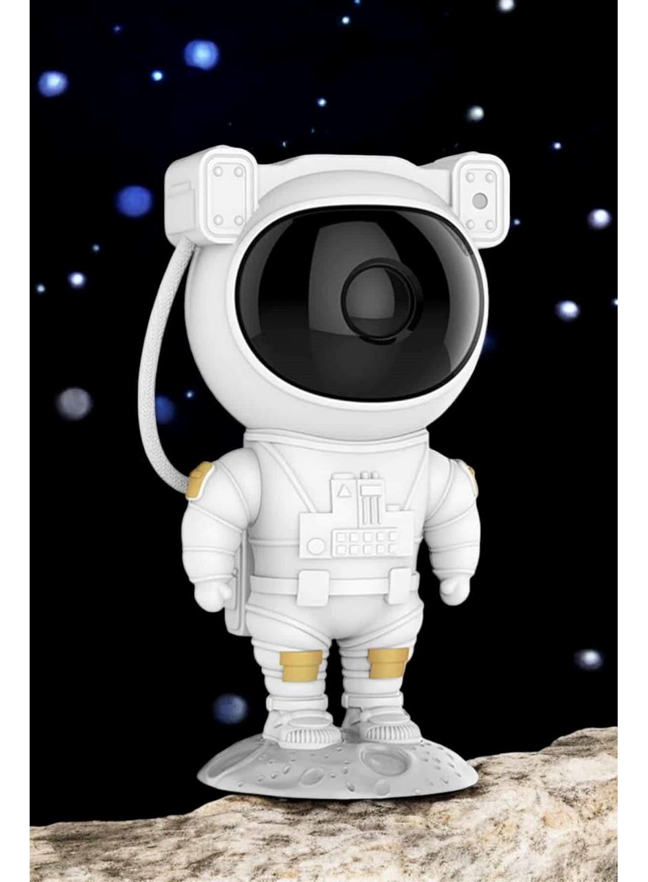 Astronot Bluetooth Hoparlör Gökyüzü Projektör Gece Lambası