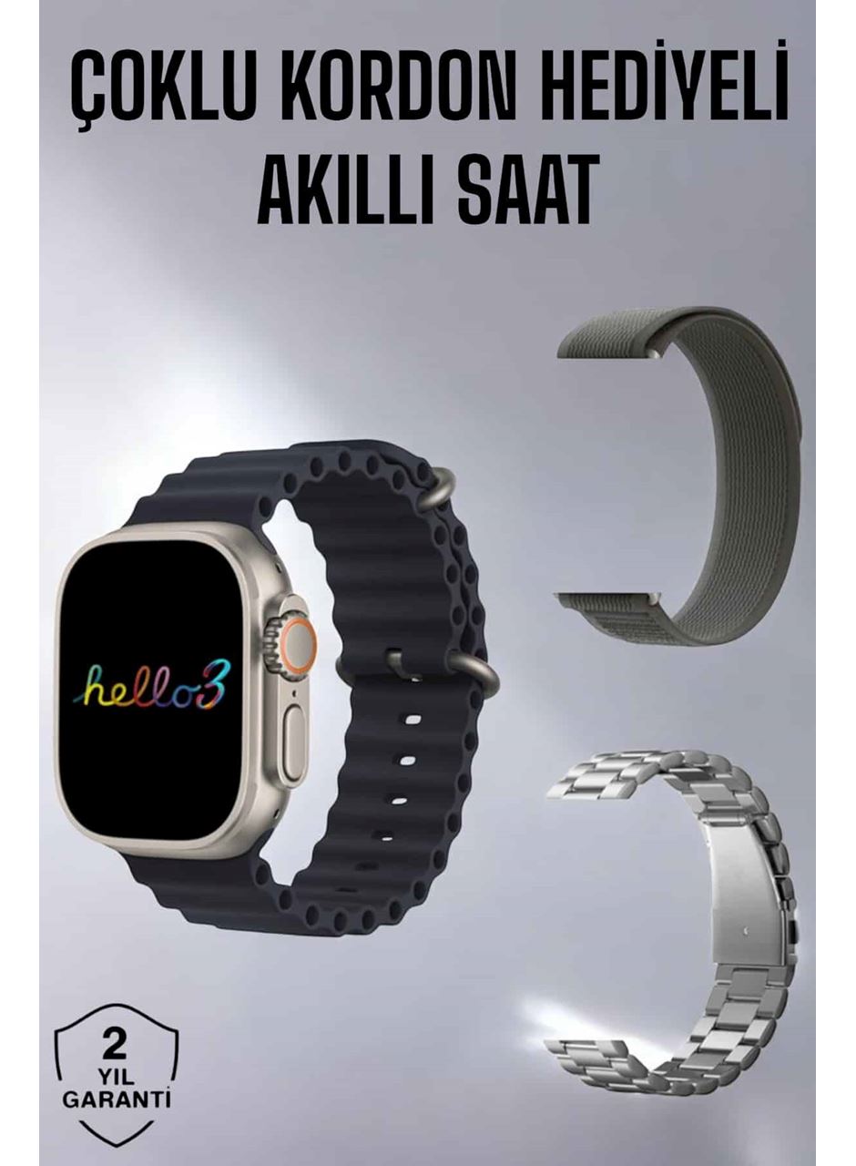 Akıllı Saat Yeni Nesil Bluetooth Bağlantılı Uyku Sağlık Takibi GPS Ve NFC Uyumlu