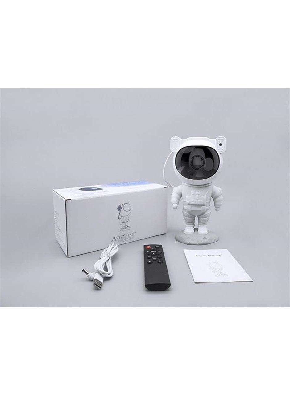 Çocuklara Özel Projeksiyon Astronot Lamba Speaker Sevimli