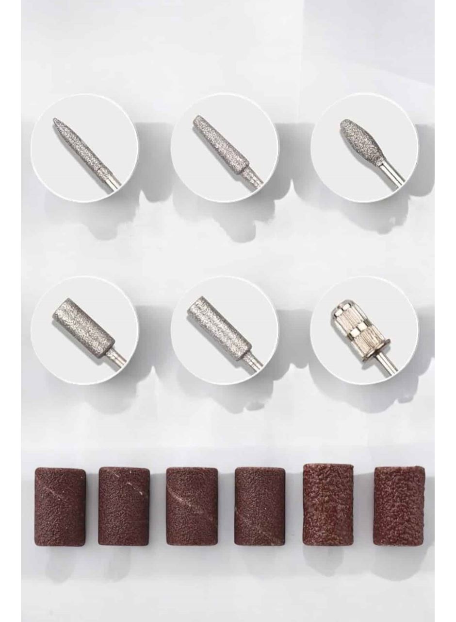 Protez Tırnak Manikür ve Pedikür Seti Elektrikli