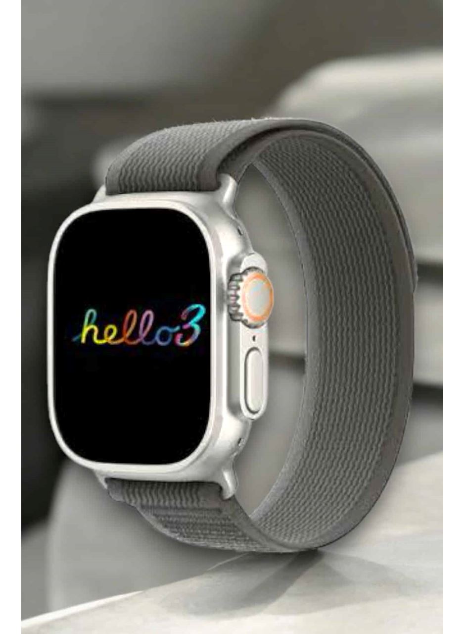 Akıllı Saat Yeni Nesil Sesli Asistan Uyku ve Sağlık Takibi Adımsayar