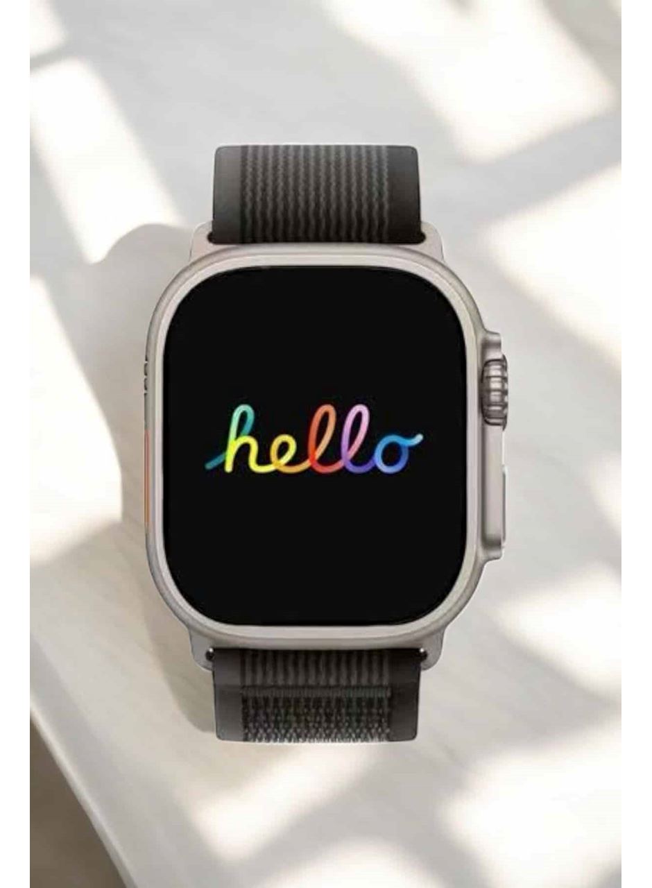 Akıllı Saat Yeni Nesil Sesli Asistan Uyku ve Sağlık Takibi Adımsayar