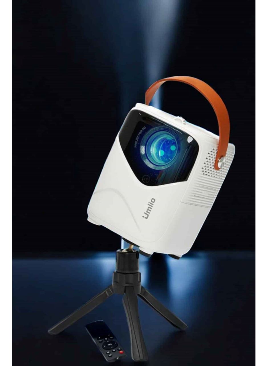 Taşınabilir Android Projeksiyon Wifi Destekli 4K Multimedia Tabanlı Ev Ve Ofis Tipi