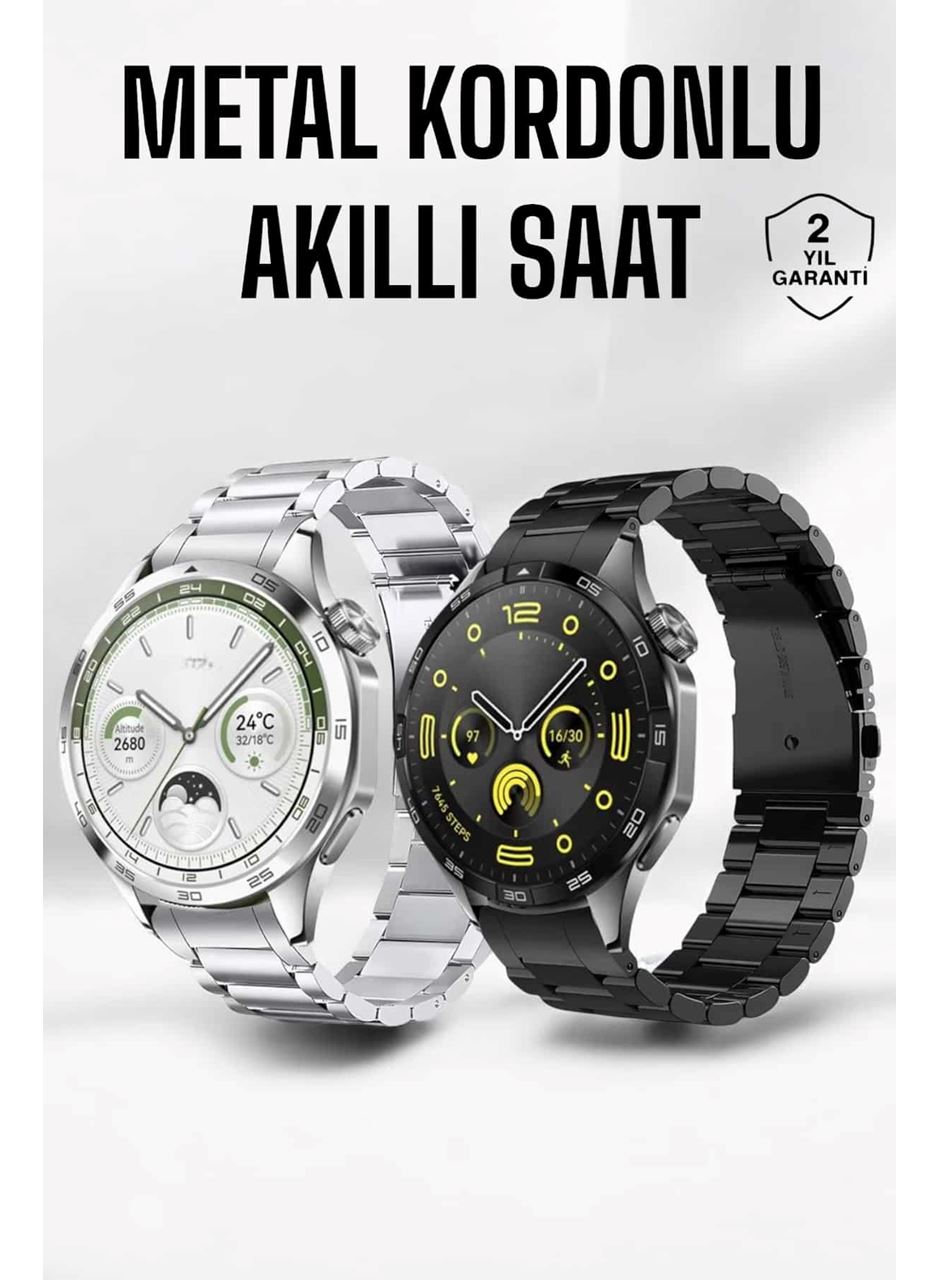 Akıllı Saat Bildirim Görme Amoled Ekran GPS Uyumlu Sesli Görüşme