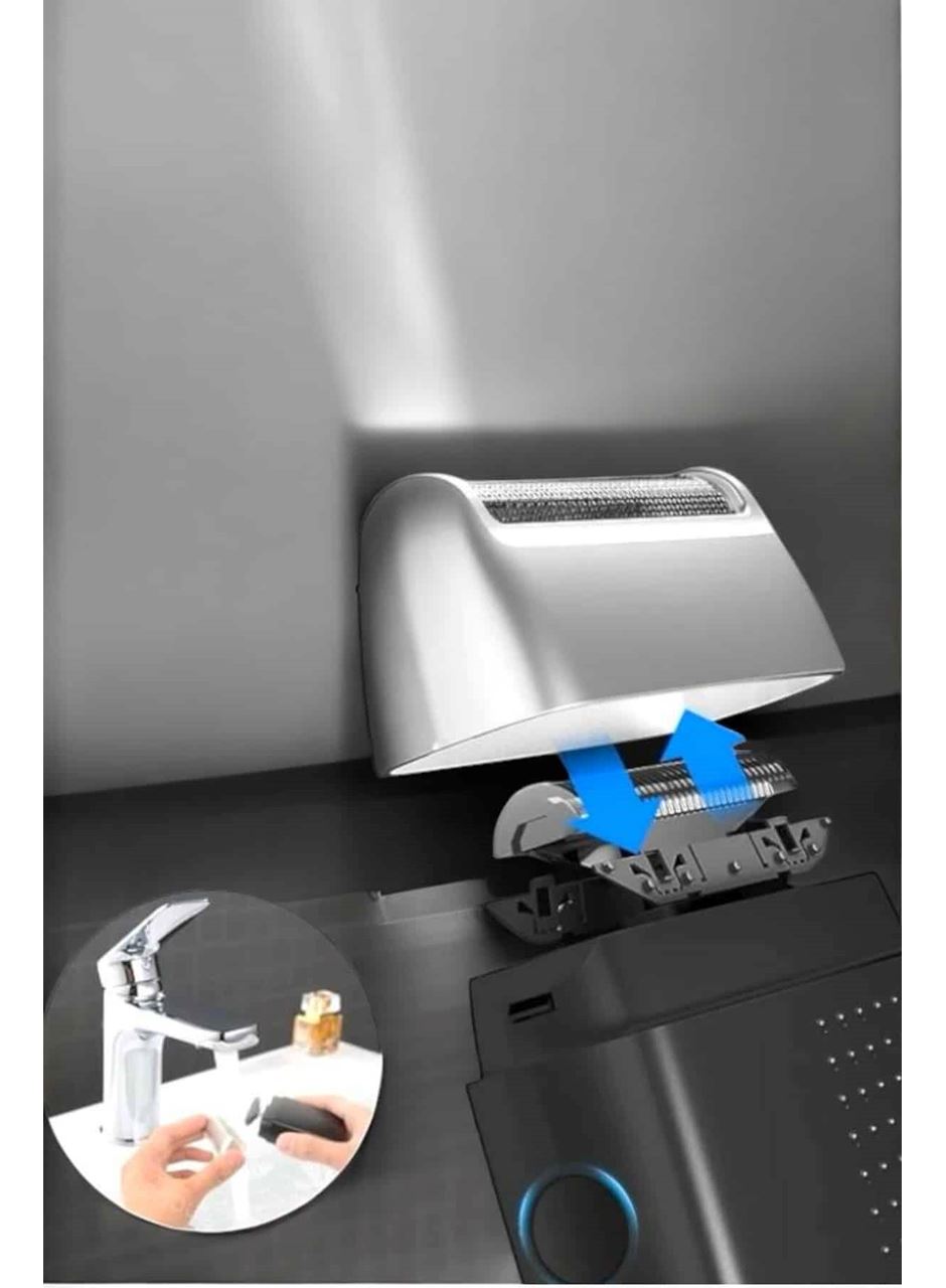 Tıraş Makinesi Islak Ve Kuru Kullanıma Uygun Kablosuz Taşınabilir