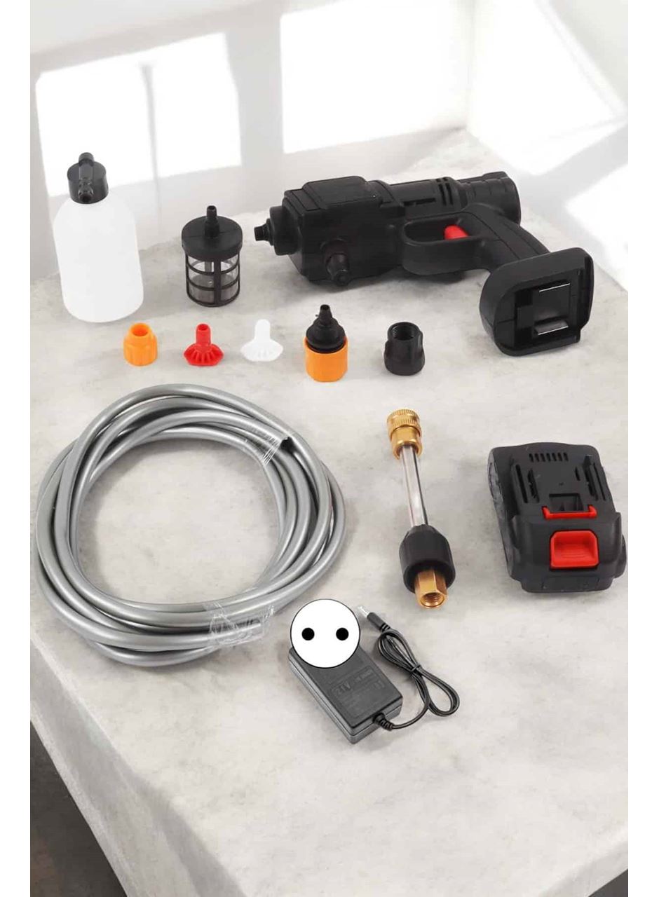 Yeni Nesil Araç Yıkama Şarjlı Tabancası Basınçlı Su Hazneli