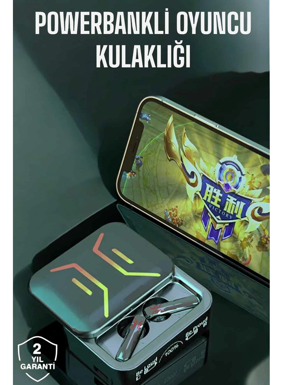 Powerbankli Bluetooth Kulaklık Yüksek Ses Kaliteli Kablosuz