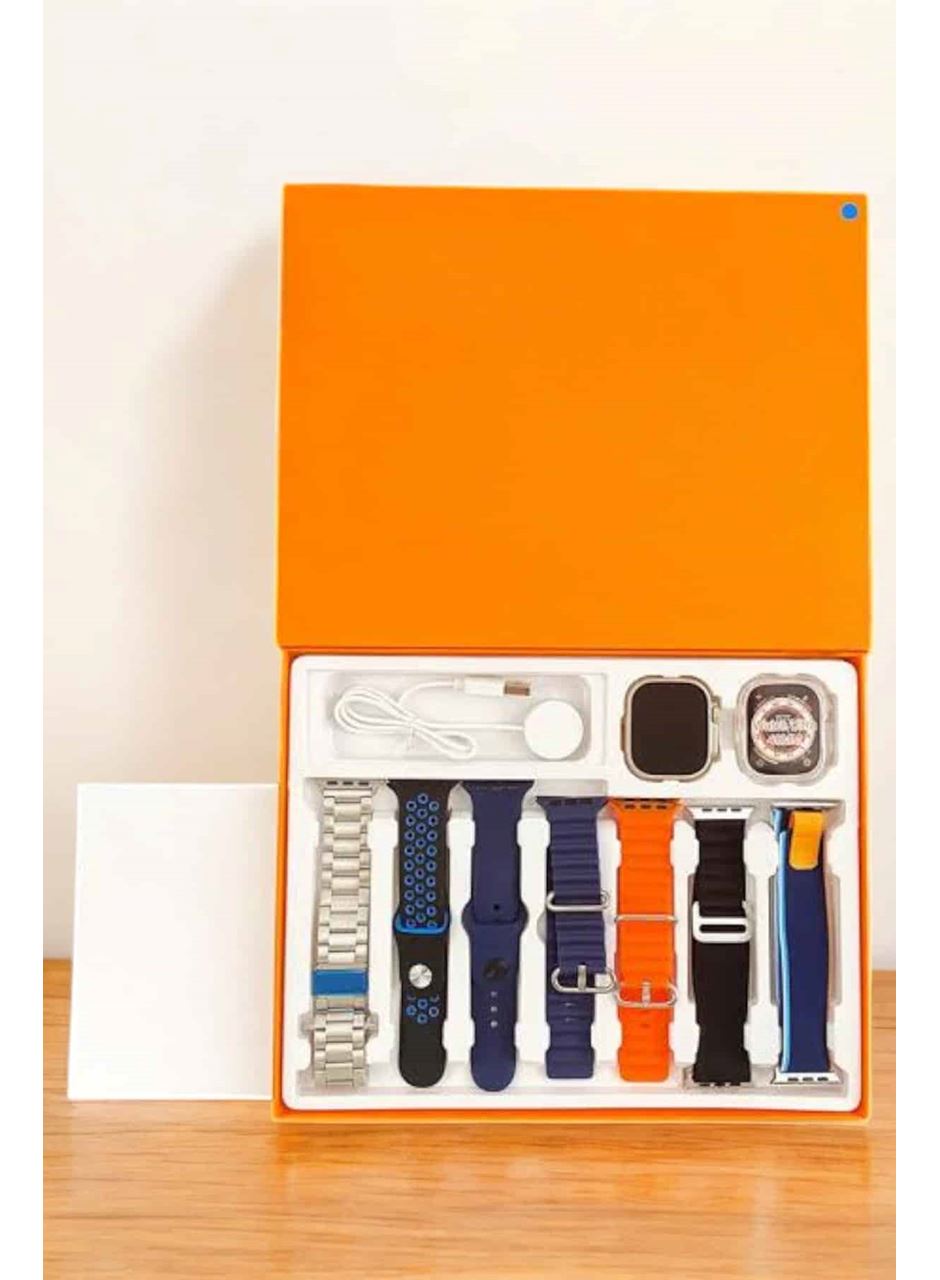 Akıllı Saat 7 Farklı Kordonlu Arama Cevaplayan Bildirim GPS Özelliği