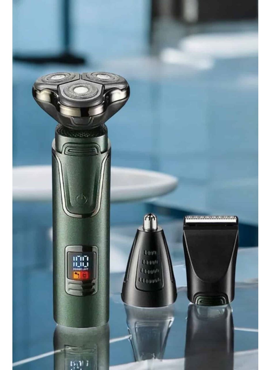 Yüksek Performanslı 3 Başlıklı Profesyonel Tıraş Makinesi