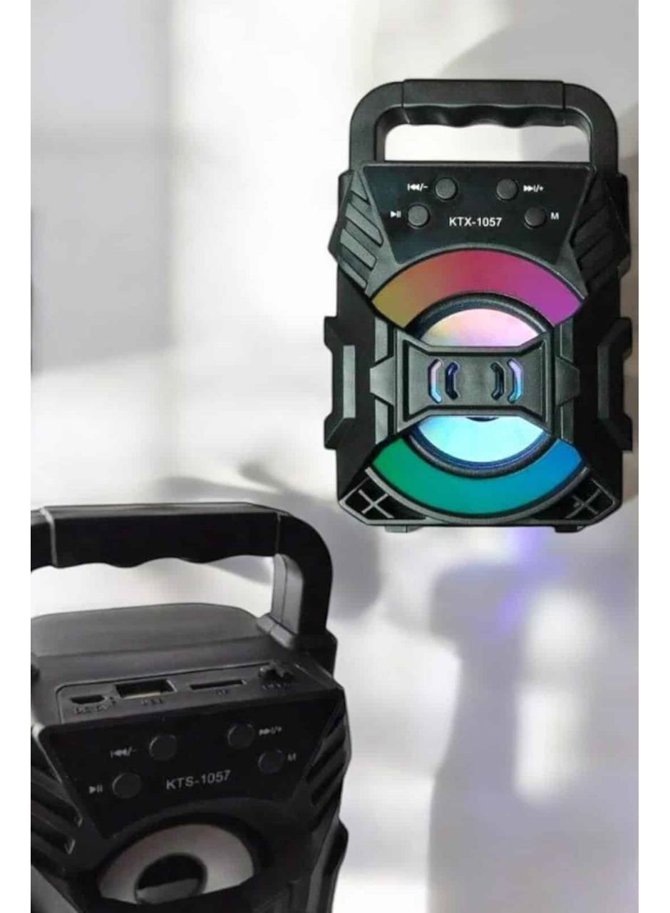 Işıklı Bluetooth Hoparlör Müzik ve Renkli Işık Taşınabiilir