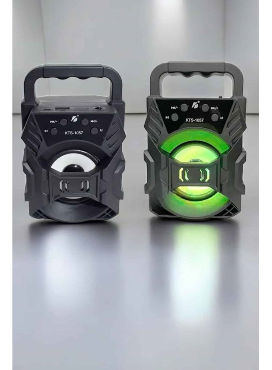 Taşınabilir Bluetooth Hoparlör Led Işıklı Uzun Pil Ömrü