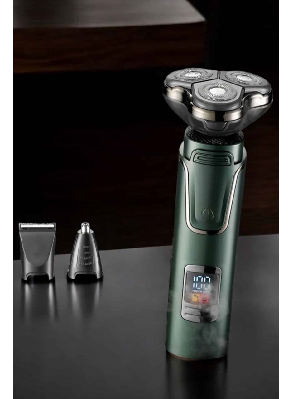 3 Başlıklı Profesyonel Saç ve Sakal Bakım Seti Vücut, Burun ve Kulak Tüy Alma