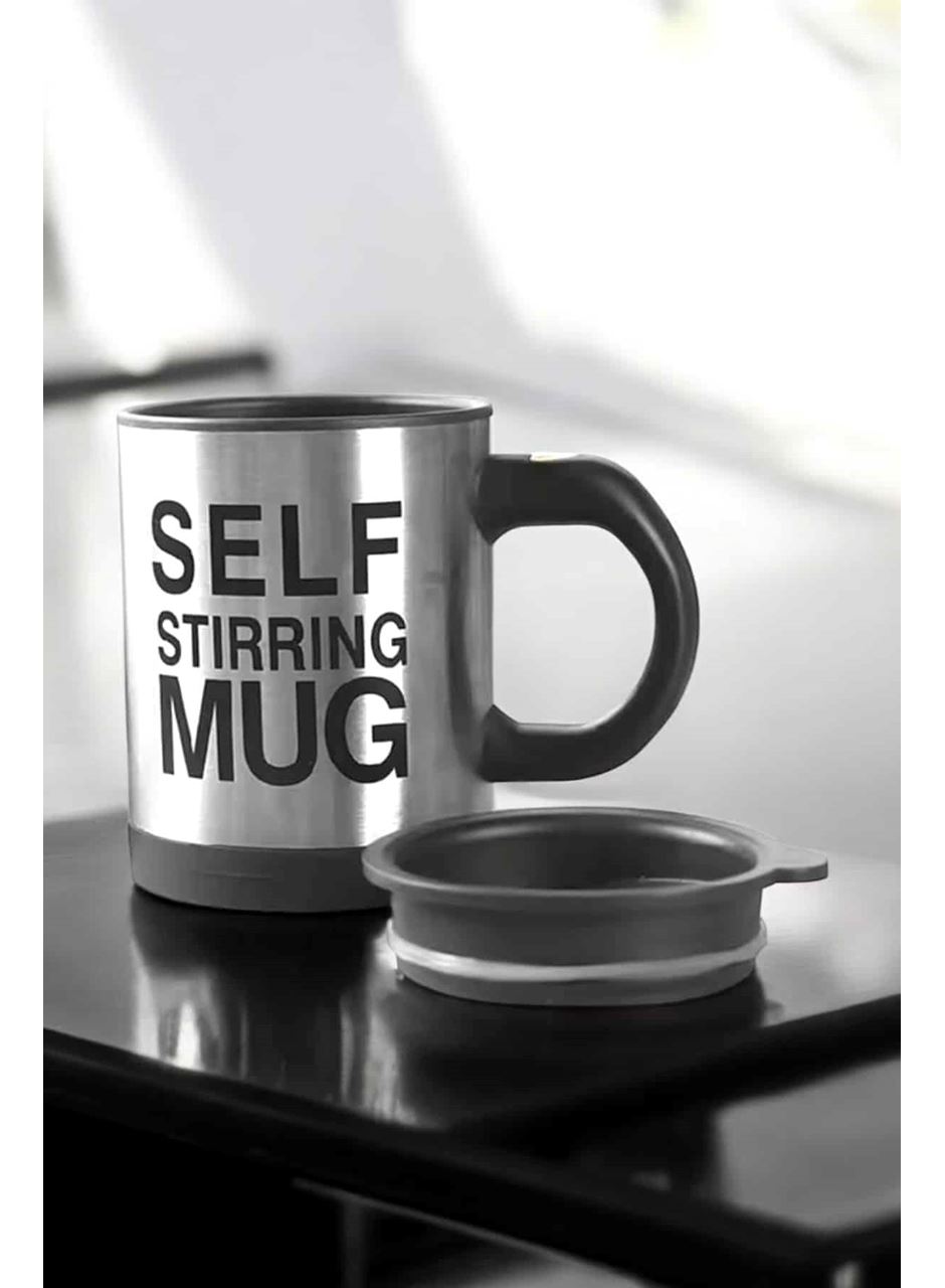 Mikser Kupa Yazılı Mug Bardak Karıştırma Özelliği