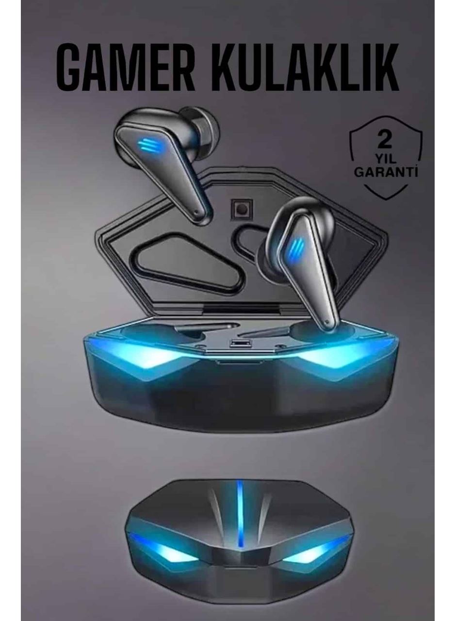 Bluetooth Oyuncu Kulaklığı Led Işıklı Kablosuz ANC Özelliği