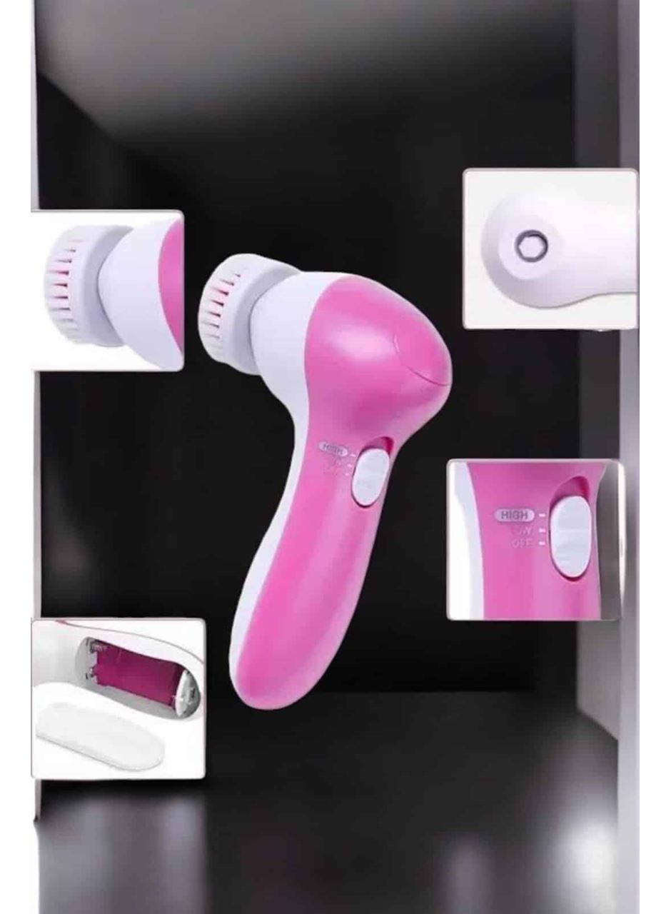 Taşınabilir Yüz Temizleme Cihazı Masaj, Peeling, Temizlik 5 Başlıklı