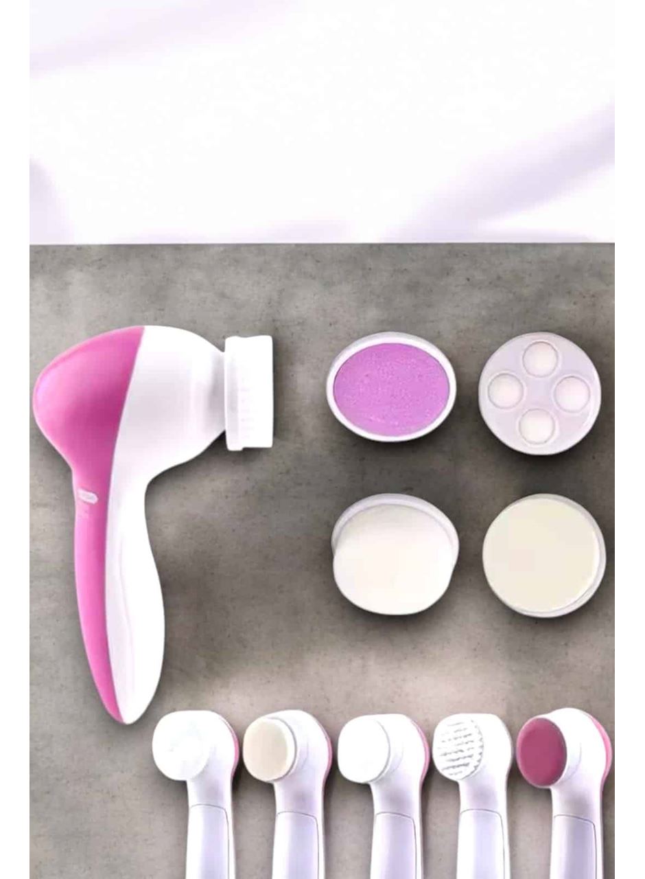 Taşınabilir Yüz Temizleme Cihazı Masaj, Peeling, Temizlik 5 Başlıklı