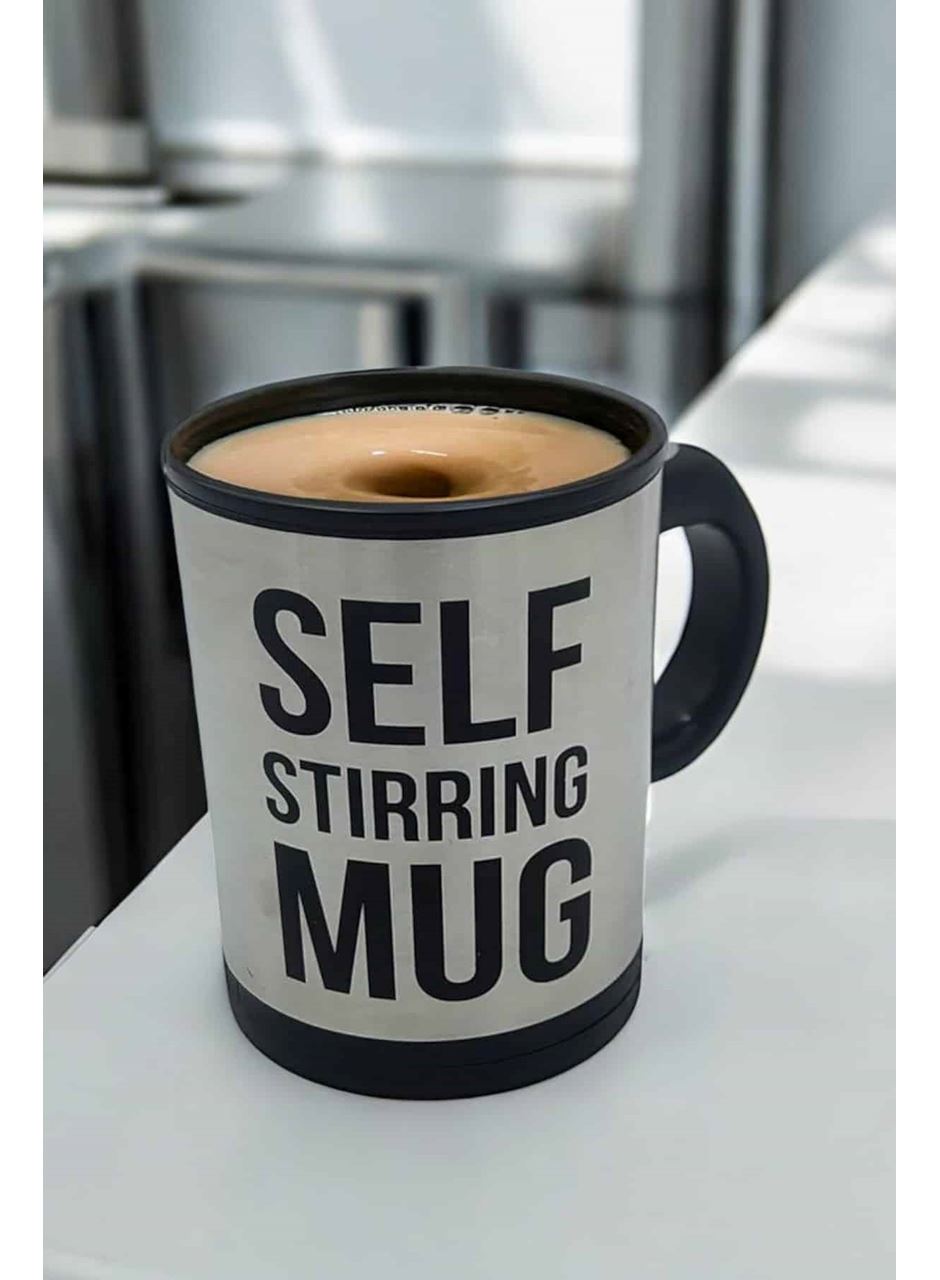 Yazılı Kupa Kendi Kendini Karıştıran Mikser Kupa Termos Bardak