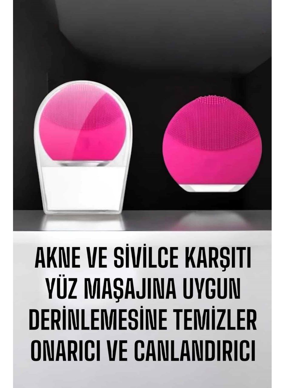 Yüz Temizleme Aleti Genç Görünüm Sağlayan, Kan Dolaşımını Hızlandıran, Kablosuz ve Taşınabilir