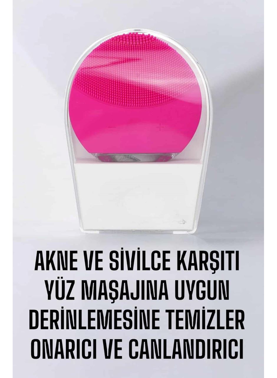 Profesyonel Yüz Temizleme Masaj Aleti Su Geçirmez, Kablosuz Şarj Özellikli Kolay Temizlenebilir