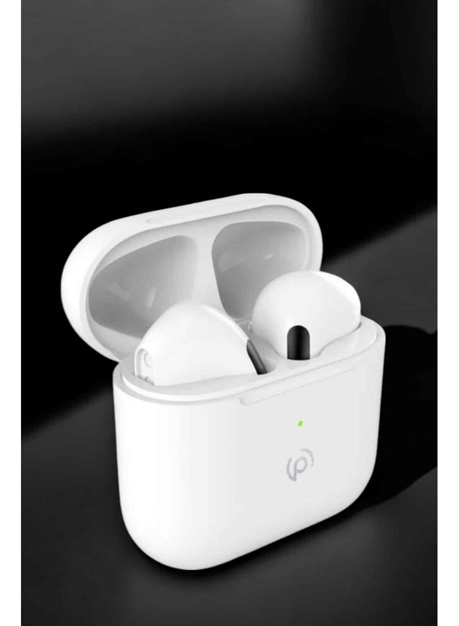 Yeni Nesil Pro Bluetooth Kulaklık Uzun Pil Ömrü Beyaz