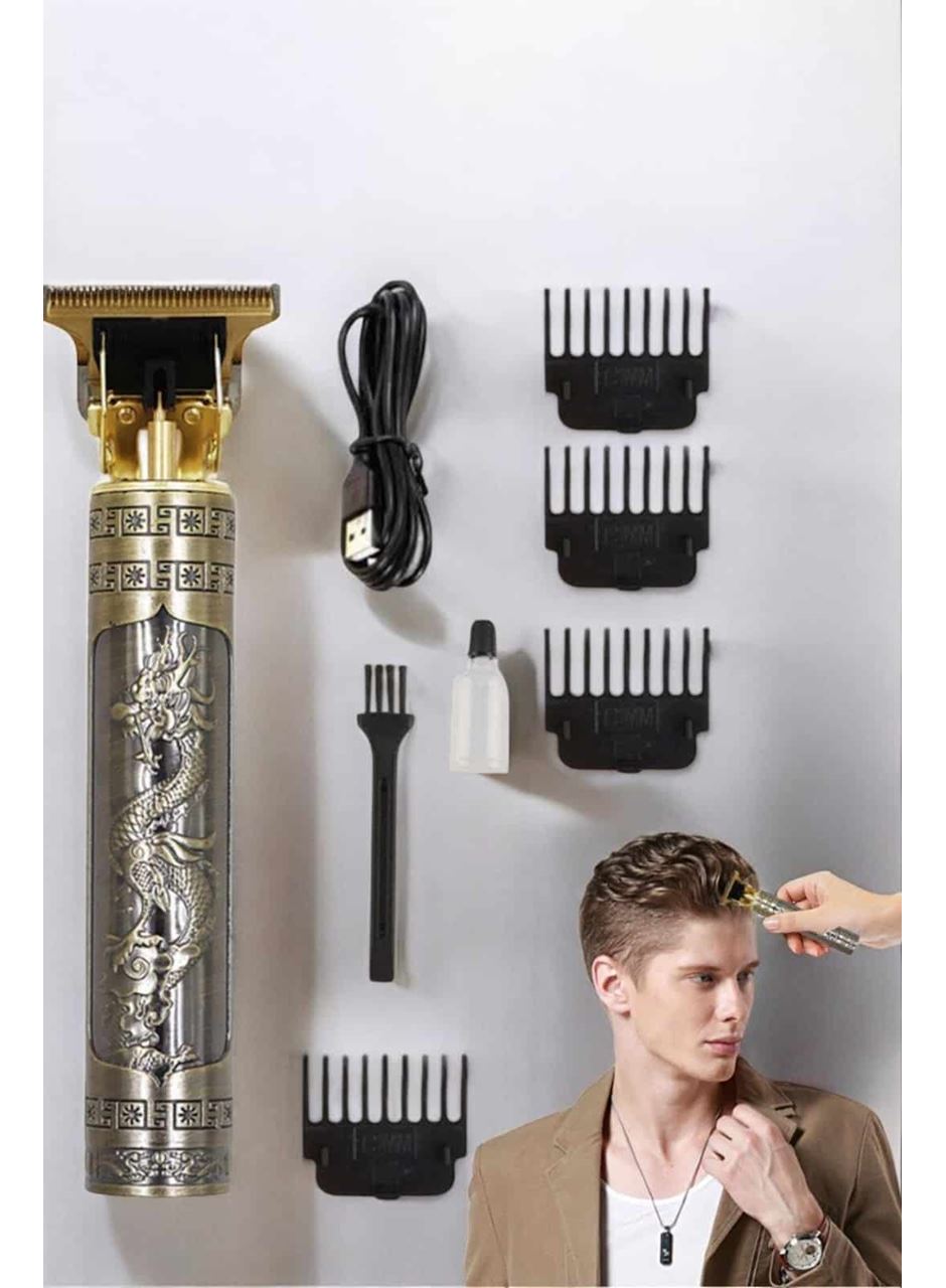 Profesyonel Şarjlı Saç ve Sakal Şekillendirici Çizik Tıraş Makinesi