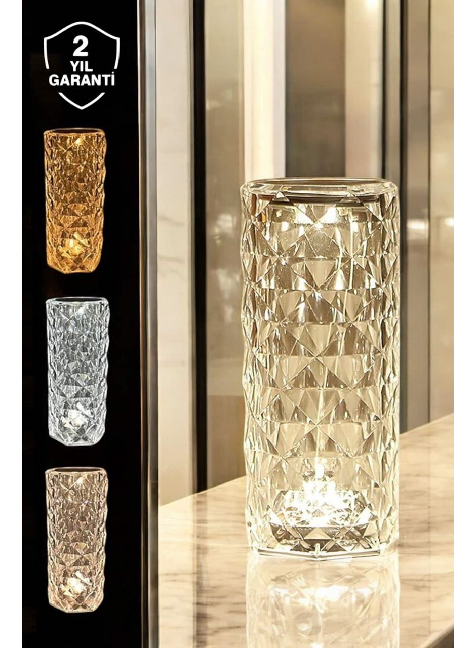 Dokunmatik Kristal Gece Lambası Hediyelik