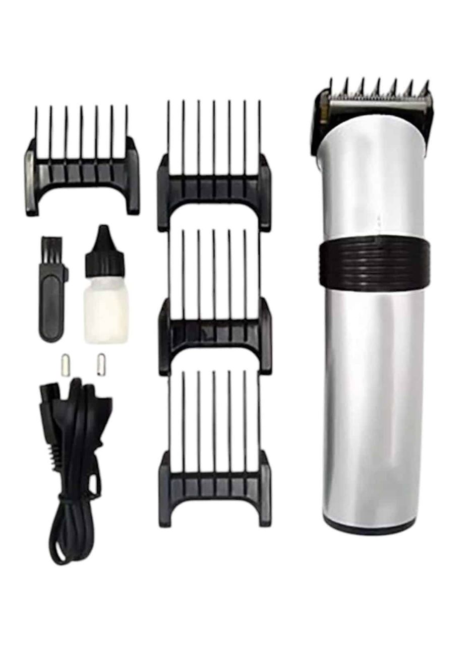 4 Taraklı Taşınabilir Profesyonel Saç ve Sakal Kesme Tıraş Makinesi