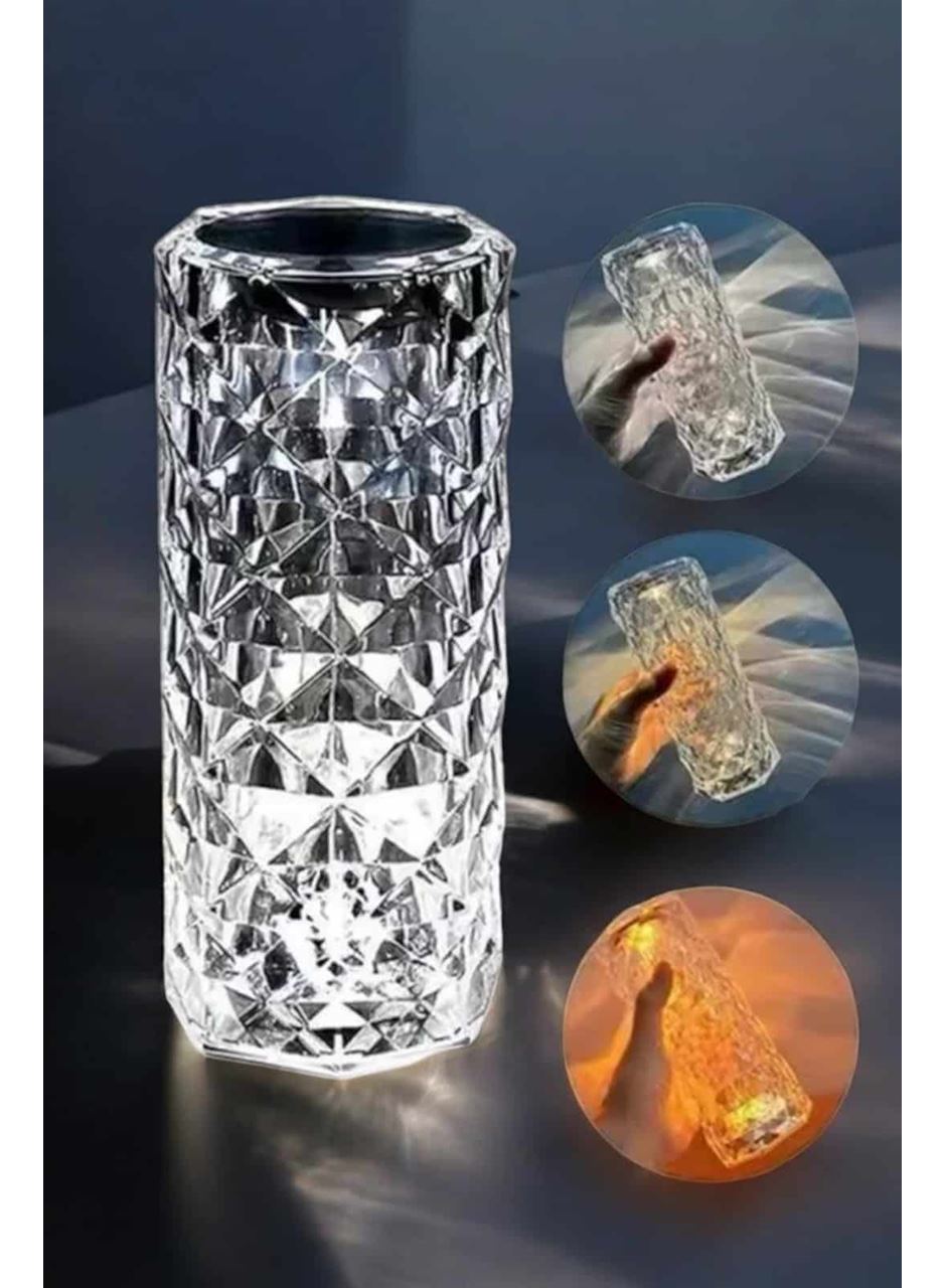 Dokunmatik Kristal Gece Lambası Hediyelik