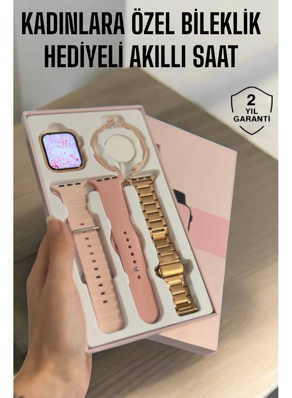 Akıllı Saat Adımsayar, Nabız Takibi ve GPS Destekli Kadınlara Özel