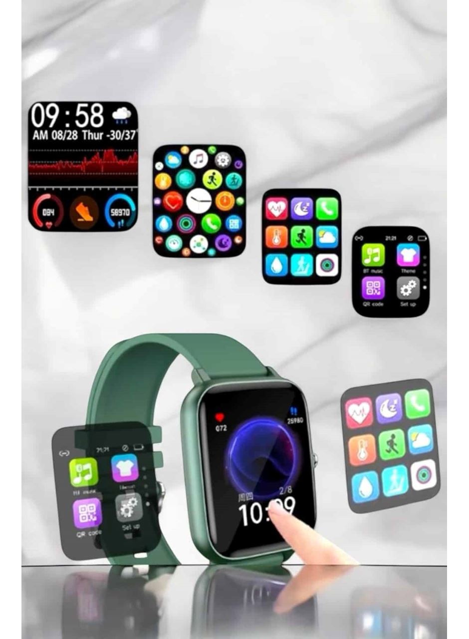 Titreşimli, Sağlık Takipli, Yeni Nesil Akıllı Saat  400mAh Batarya Kapasiteli