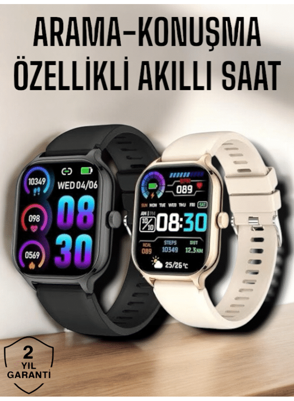 Suya Dayanıklı Bluetooth Akıllı Saat GPS, Adımsayar, Nabız & Sağlık Takibi