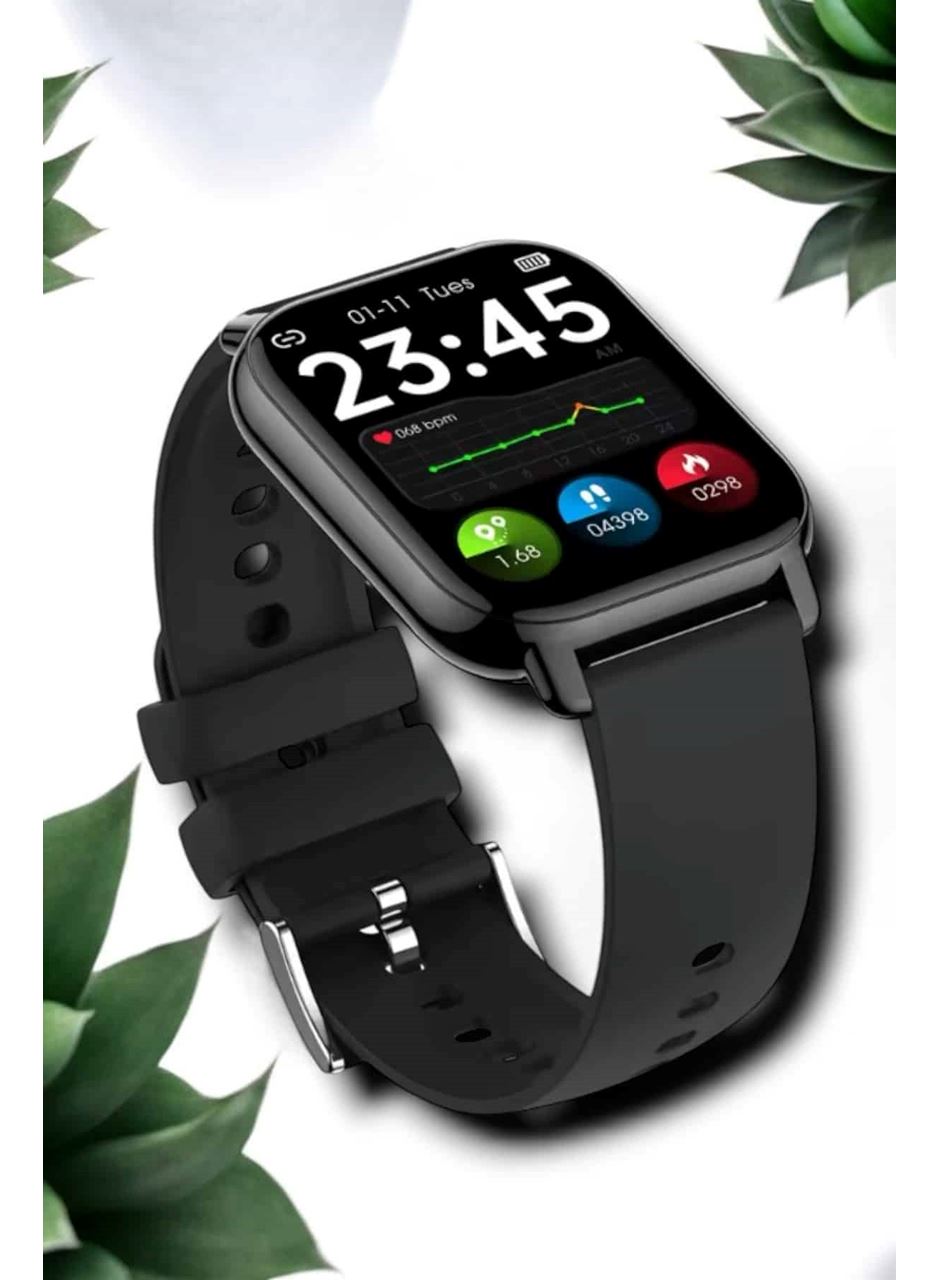 Suya Dayanıklı Bluetooth Akıllı Saat GPS, Adımsayar, Nabız & Sağlık Takibi