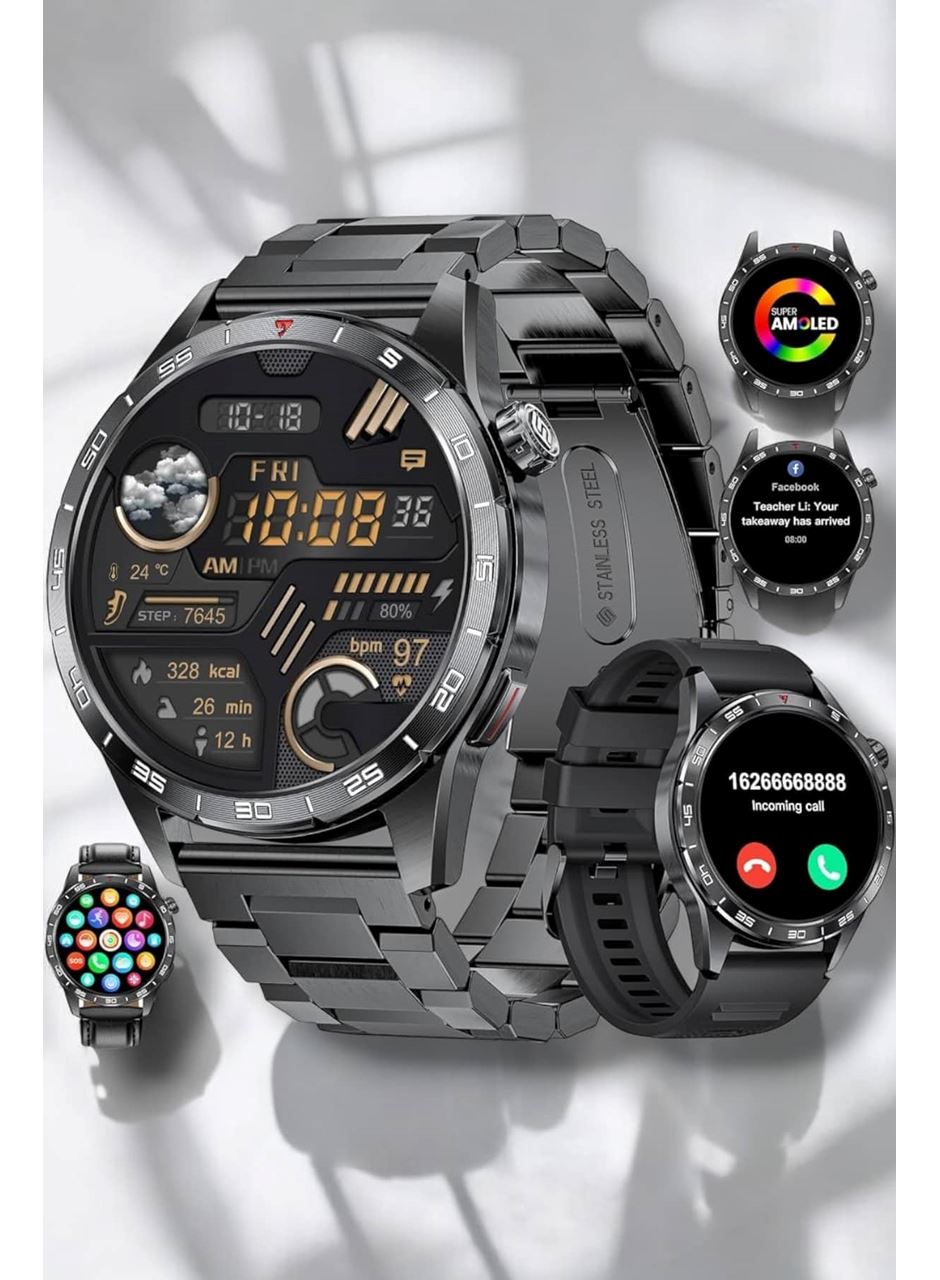 Akıllı Saat Uyku Ve Sağlık Takibi Bildirim Görme Arama Cevaplama