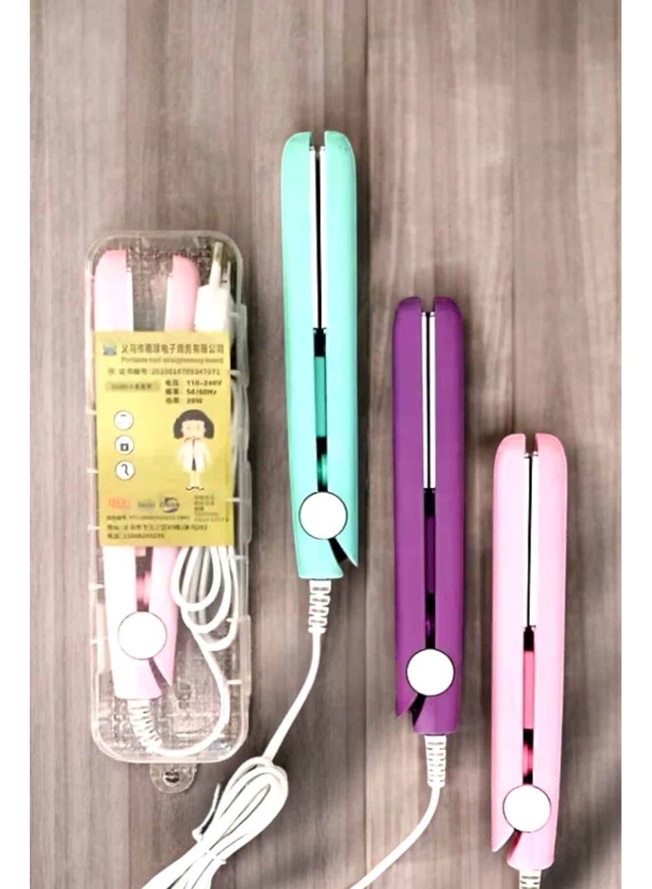 180°C Isı ve Uzun Süre Kalıcı Düzlük Sağlayan Mini Saç Düzleştirici