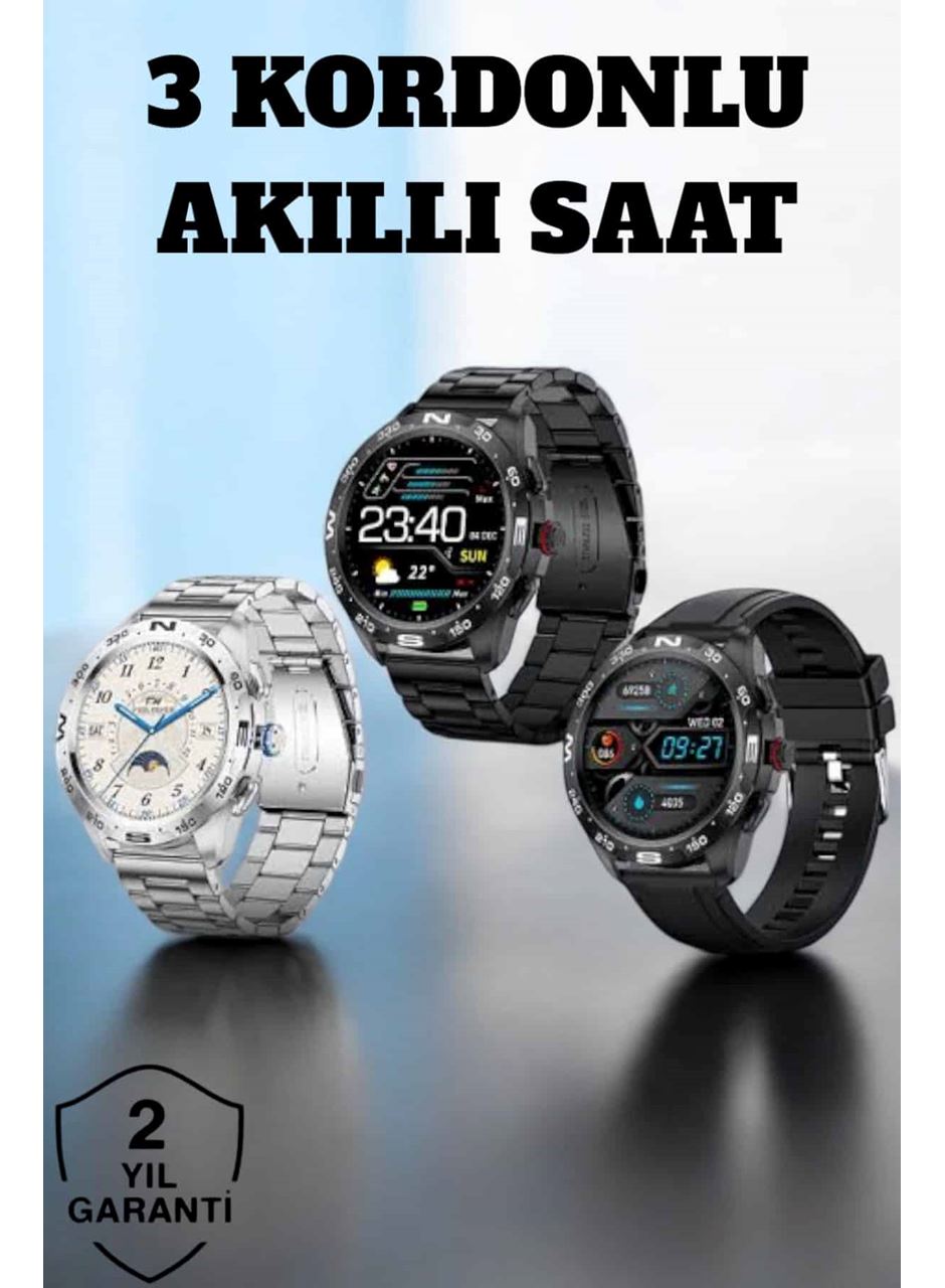 Akıllı Saat Arama Cevaplayan Titreşim Özelliğiyle Bildirim Görebilen