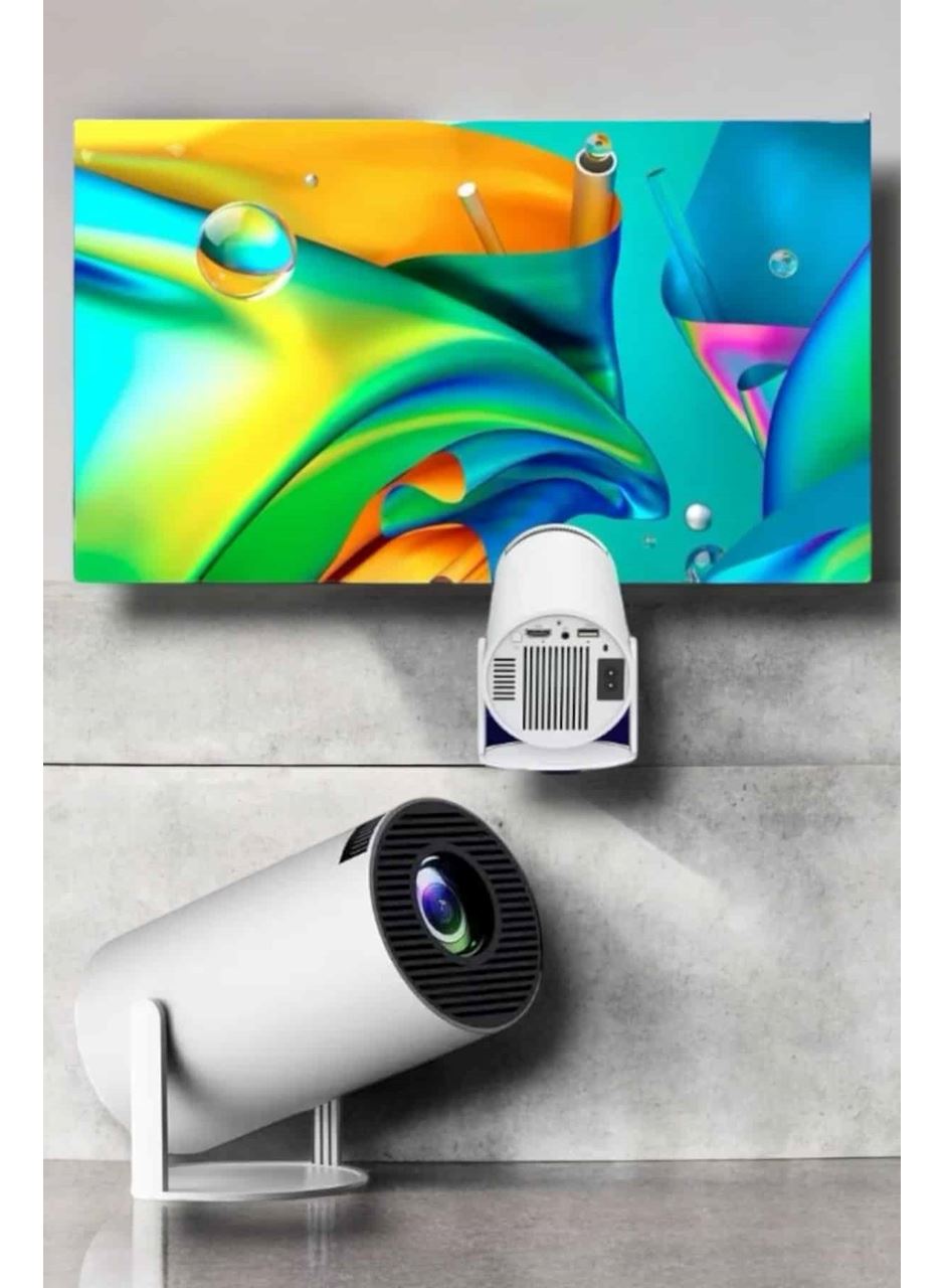 130 İnç Geniş Ekran ve 4K Destekli Full HD Projeksiyon Cihazı