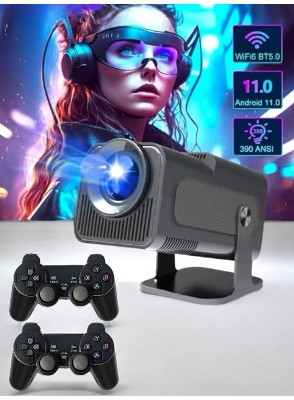 2000+ Oyun ve Popüler Uygulama Destekli Çok Fonksiyonlu Projeksiyon