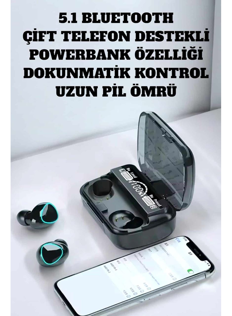 Extra Bass ve HD Ses ile Üstün Bluetooth 5.3 Kablosuz Kulaklık