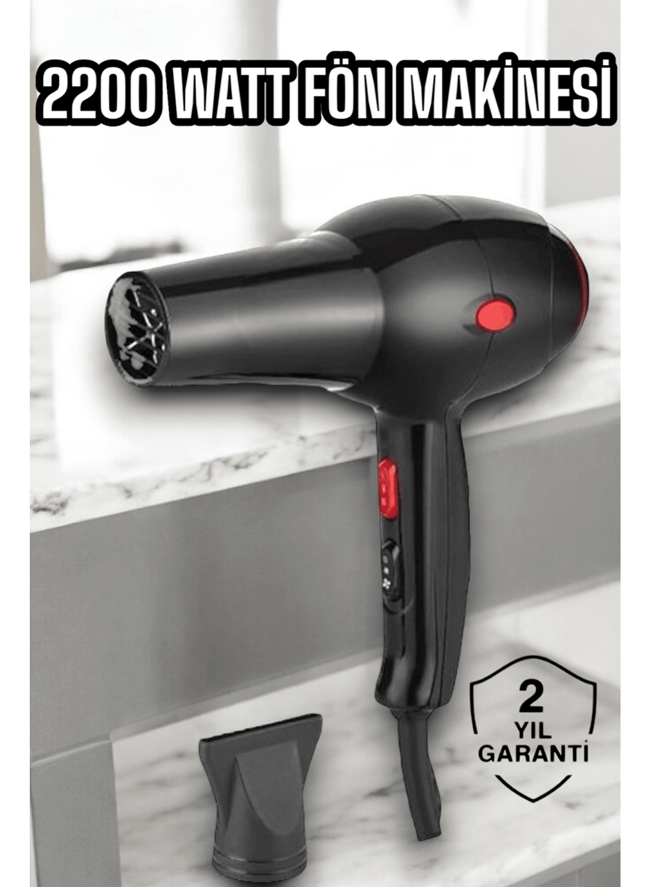 Soğuk ve Sıcak Üfleme Özellikli AC Motorlu Saç Kurutma Makinesi