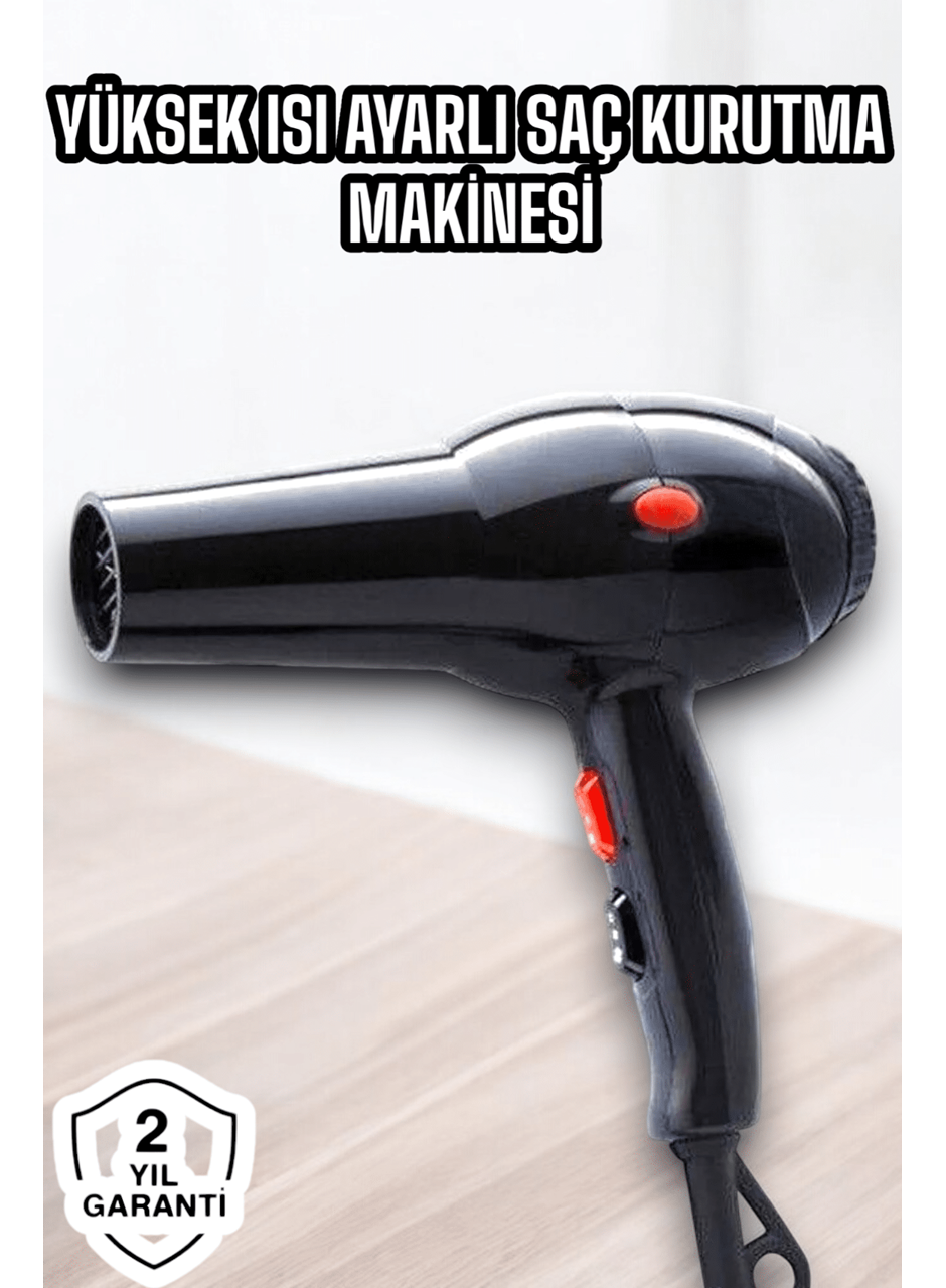 2200 Watt Profesyonel Saç Kurutma Makinesi Güçlü ve Dayanıklı Tasarım