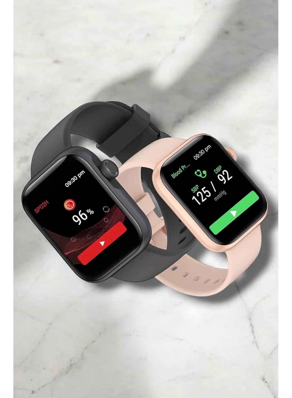 Akıllı Saat Adım Sayar, Kalp Atışı İzleme Dokunmatik Bluetooth Bağlantılı