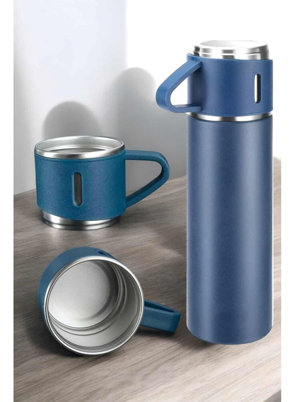 500 ml Kapasiteli Taşınabilir Basınçlı Termos Seti Günlük Kullanım için İdeal