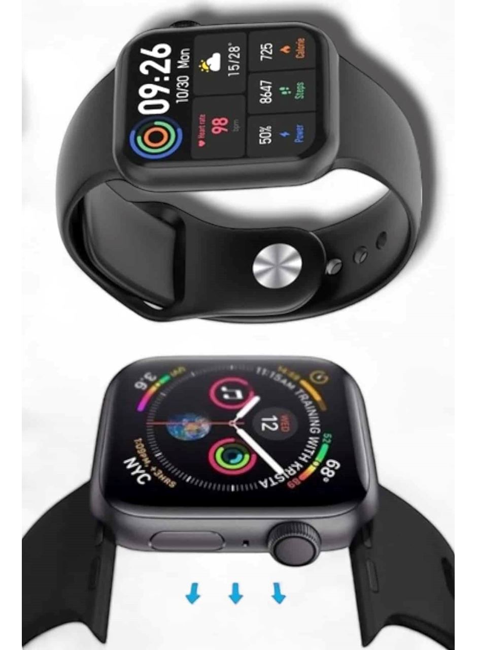 Akıllı Saat Sağlık Takibi ve Akıllı Özelliklerle Donatılmış Modern Akıllı Saat