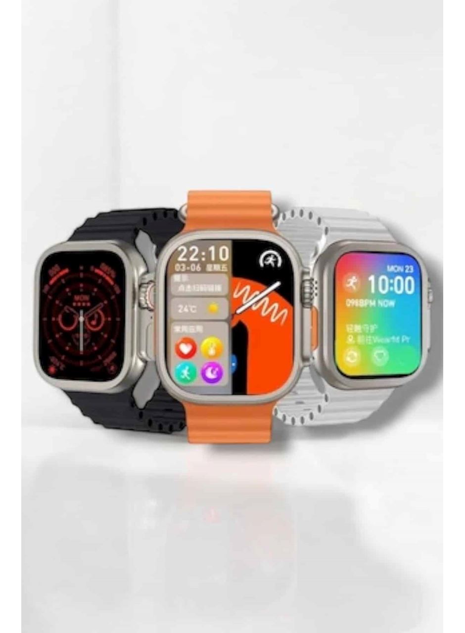 Bluetooth Bağlantılı Nabız, Kan Basıncı, Oksijen Ölçer Akıllı Saat