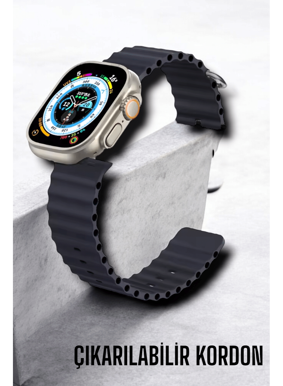 Bluetooth Bağlantılı Nabız, Kan Basıncı, Oksijen Ölçer Akıllı Saat