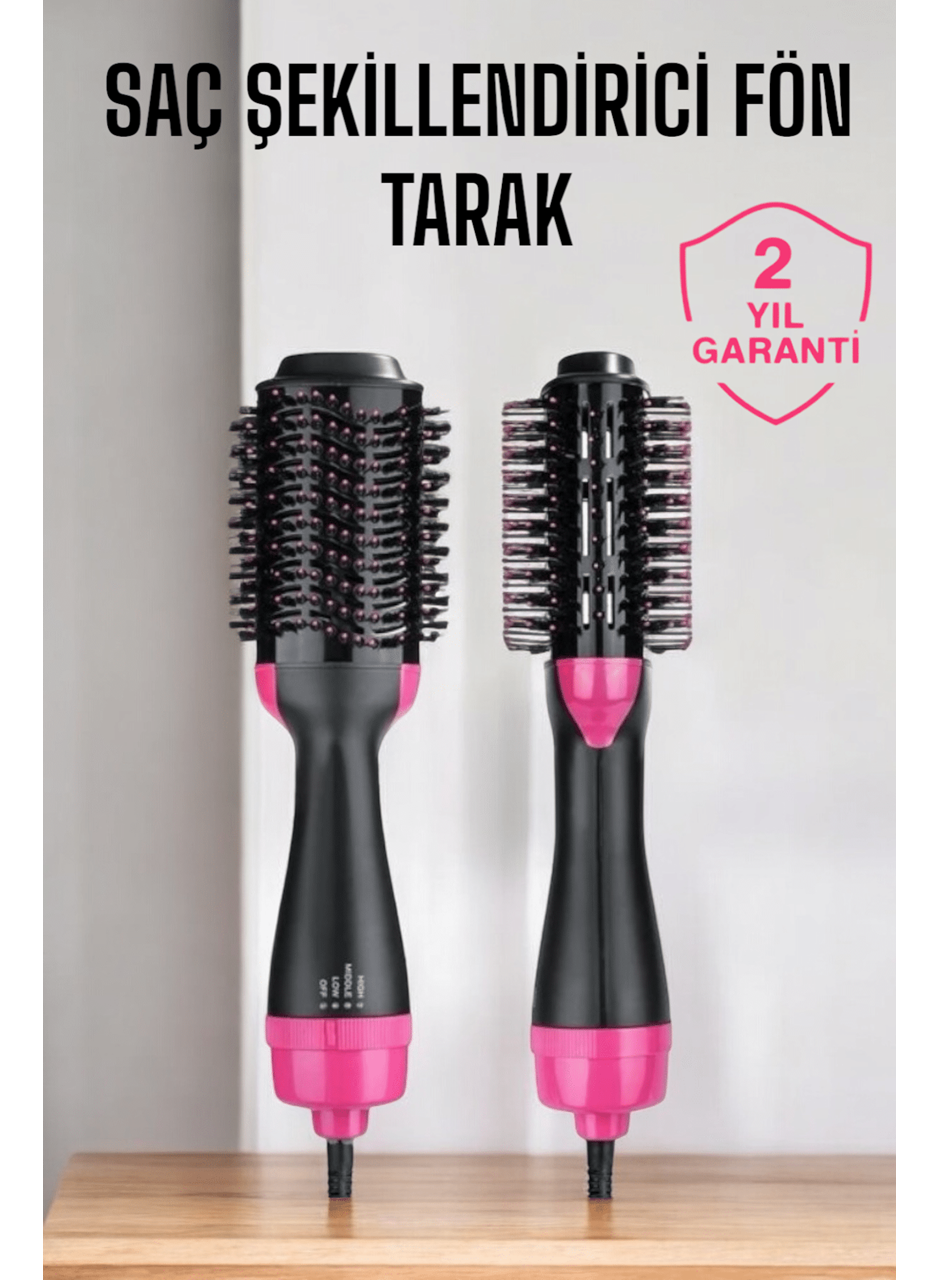 Fön Tarak Elektriklenmeyi Önleyen ve Parlaklık Veren Saç Şekillendirici