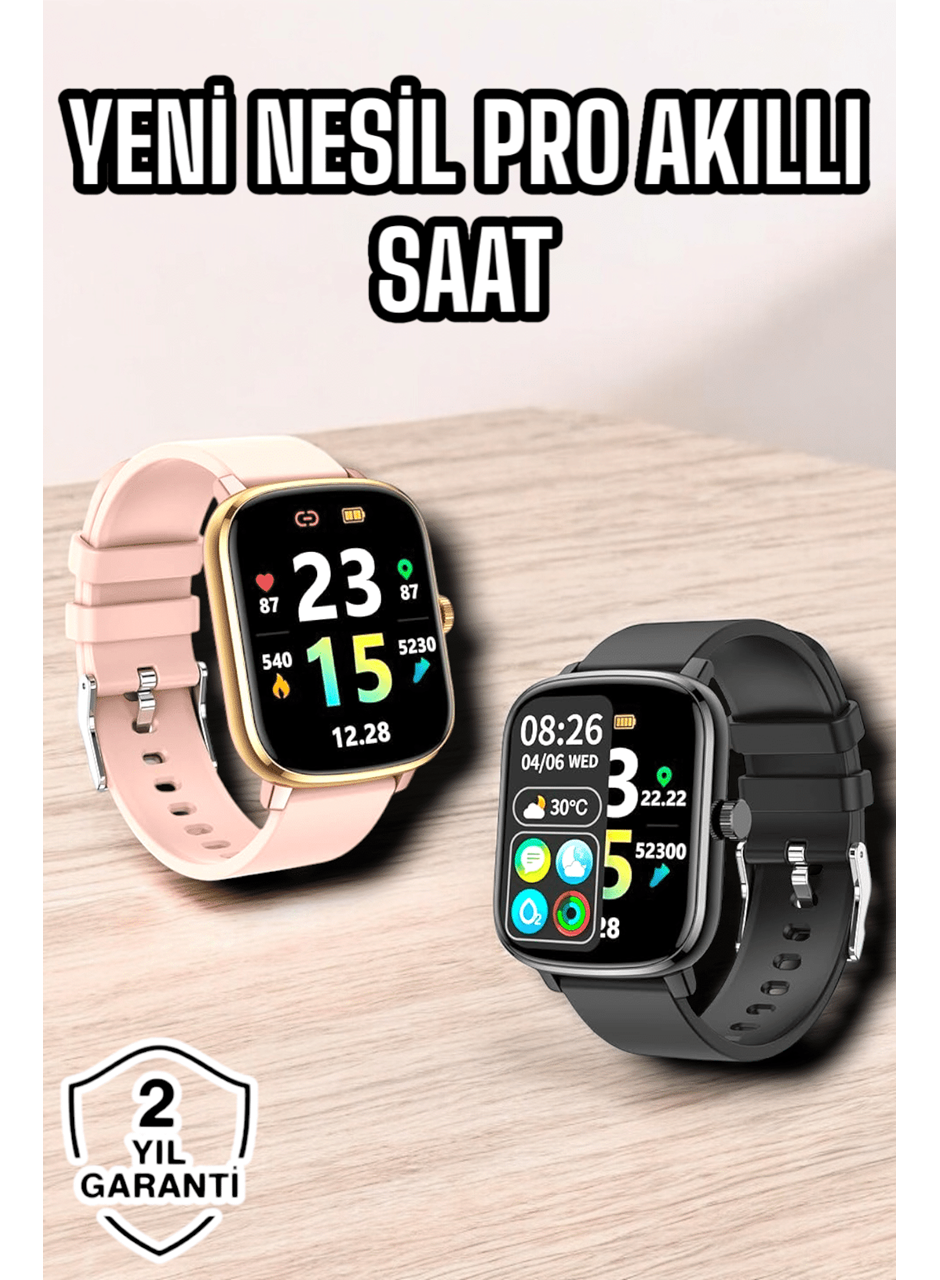 Yeni Nesil Akıllı Saat Arama Bildirimleri, Uyku & Kalp Atış Takibi