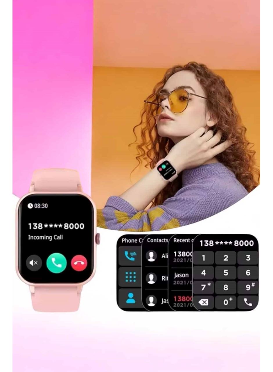 Akıllı Saat iOS ve Android ile Uyumlu Şık ve Çok Fonksiyonlu