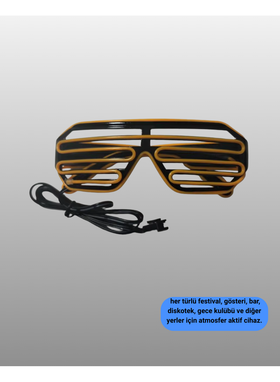 NEON GÖZLÜK TURUNCU